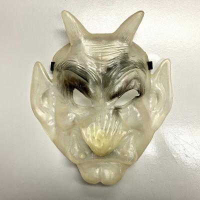 China Glow in the Dark Halloween PVC GID Devil Mask for sale