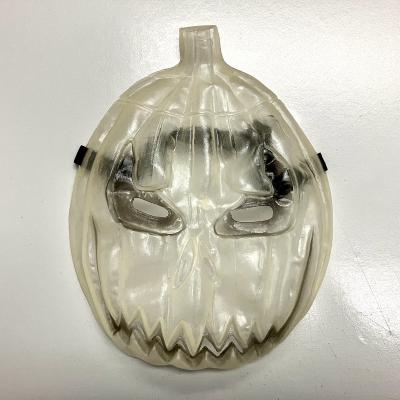 China Glow in the Dark Halloween PVC GID Pumpkin Mask for sale