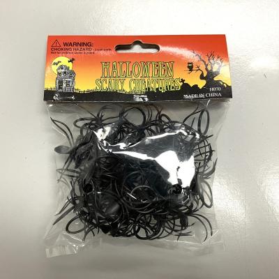 China Scary spider in hand! Halloween Spider Ring 50pcs Set for sale