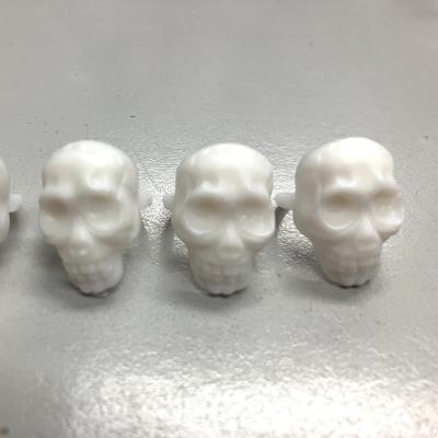 China Scary Skull On Fingers Halloween Skull Ring 24pcs Set for sale