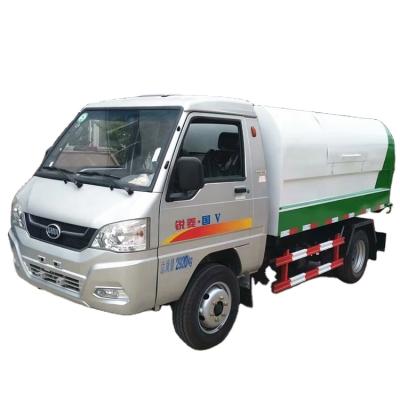 China Hotels Cheapest Price KAMA 4x2 3cbm Mini Garbage Truck 5000 kg for sale