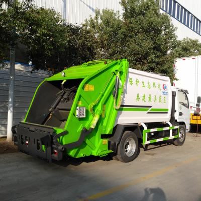 China garbage compactor machine,2ton load capacity garbage compactor trucks/dustbin truck/10m3 garbage compactor garbage compactor truck 6220x2050x2570 for sale