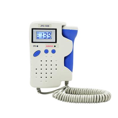 China Plastic Manufacturers Price 2.5Mhz LCD Screen Baby Heartbeat Monitor Fetal Doppler Pocket en venta