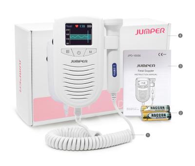 China Plastic Jumper Fetal Heart Acoustic Doppler Machine With CE Approved Homecare Doppler en venta