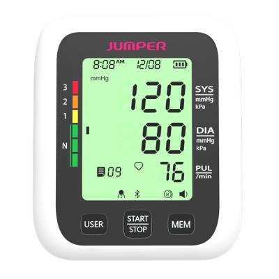 China Plastic digital 3 times pressure machine blood pressure monitor, PULLOVER JPD-HA100 for sale