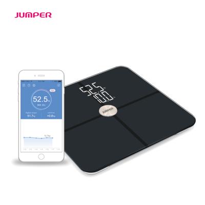 China JUMPER Body Weight Scale Digital Bluetooth Large Capacity Body Composition Scale with 15 Index Suitable for Family Health for sale