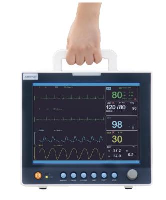 Китай Plastic High Quality CE Approved Hospital Equipment Patient Monitor With Built-in Battery продается