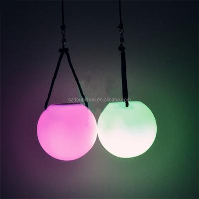 China Sports Toys LED Color Changing Juggling Ball Led Flashing POI Ball for sale