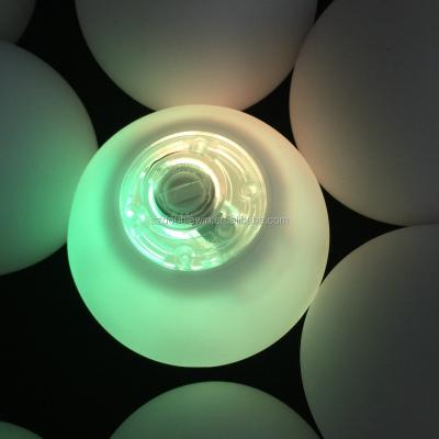 China Sports Toys Flash Juggling RGB Ball Color Changing Led Flash Ball Toy for sale