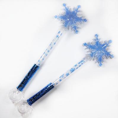 China Wholesale Creative PS+PVC Snowflake Glow Stick/Kids Flashing Toys for sale