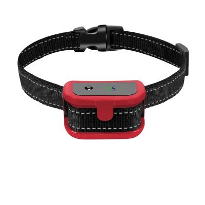 China Viable Sensitivity Adjustment Pet Anti Bark Collar Control Stop Bark Dog Training Anti Bark Device for sale