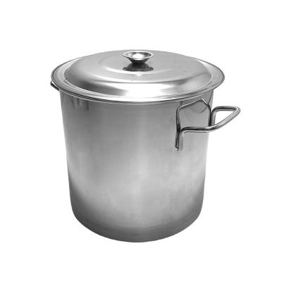 China Stocked High Quality Cast Iron Pot Commercial Soup Bucket Gas Cooker Steamer Pot Stainless Steel 304 for sale