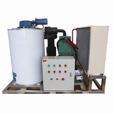 China Commercial commercial flake ice machine for fishing industry with 3T /24H output for sale