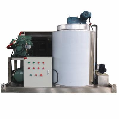 China Industrial salt water flake ice machine 5 10 ton flake ice machine maquina de hielo for sale