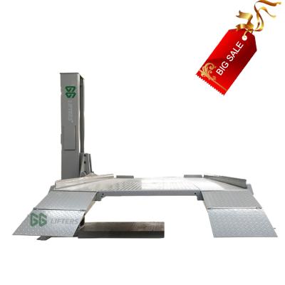 China GG 1 Hydraulic Single Lifts Big Discount Post Car Parking Lift For Home Use Car Parking 2000kgs for sale