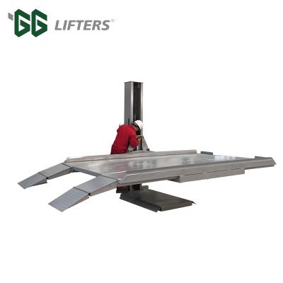 China Qingdao factory sale single post lift for car parking system 2000kgs for sale