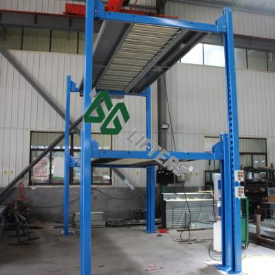 China Stable Heavy Duty Vertical Steel Car Parking Stacker Hydraulic Parking Structure 5400kg for sale