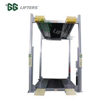 China Popular Best Price 3T Four Post Double Post Car Parking Hoist Car Lift Garage Lift Manufacturers 5400kg for sale