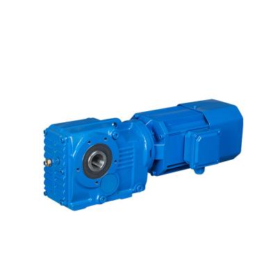 China Dripproof K Series 90 Degree Right Angle Electric Motor With Reducer for sale