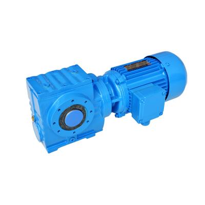 China Packing Machine Hollow Shaft Gear Worm Helical Gearbox Motor for Winch and Construction Machine for sale