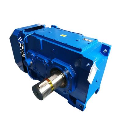 China Packing Machine Heavy Duty 2.3-900KN.m Torque Right Angle Helical Bevel Industrial Gearbox For Bucket Lift for sale