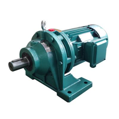 China Packing Machine High Torque Solid Shaft Output Planetary Cycloidal Gearbox For Concrete Mixer for sale