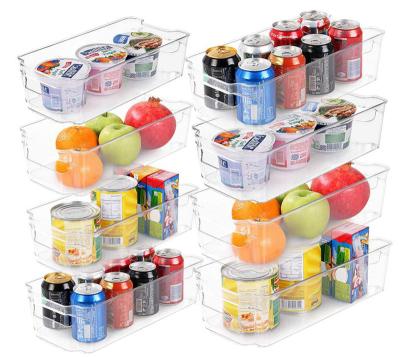 China Convenient Transparent Kitchen Freshness Preservation XTT 428545 Chocolate Basket Refrigerator Refrigerator Storage Containers Box for sale