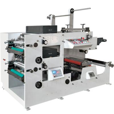 China Factory Mini Roll to roll label flexographic printer with 2 color price for sale