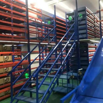 China High Quality Practical Attic Rack Corrosion Protection Warehouse Storage Metal Shelving Steel Shelving Shelving for sale