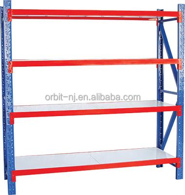 China Corrosion Protection Heavy Duty Warehouse Rack System Q235 Rack System Storage Shelf Laminate Rack for sale