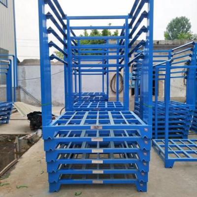 China High Quality Adjustable Steel Cage Storage System Folding Corrosion Protection Metal Racks for sale