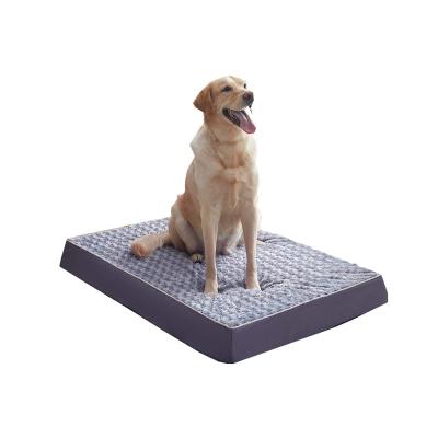 China Waterproof Memory Foam Pet Bed Waterproof Dog Bed Orthopedic With Removable Cover for sale