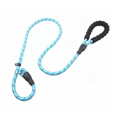 China Wholesale New Pet Viable Small Dog Rope Reflective Dog Harness With Leash Various Colors Durable Nylon Dog Rope Reflective Leash for sale