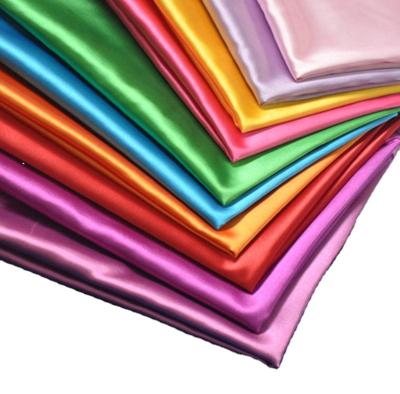 China Waterproof Custom Design Poly Textiles China Silk Satin Lining Fabric For Jackets And Suits Lining for sale