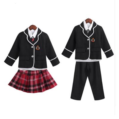 China High Quality Custom Made England America USA Canada School Summer Winter School Uniform for sale