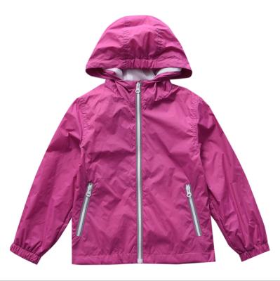 China Anti-wrinkle Kids Anorak Outerwear Coat Kids Waterproof Canvas Jacket With Hood for sale