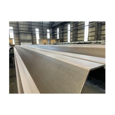 China High Quality Building Materials Hot Rolled Steel Metal Z Shaped Profiles Steel Carbon Steel Hot Rolled Sheet Pile for sale