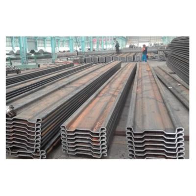 China SY295/SY390/Q345B Building Materials Steel Sheet Hot Rolled Cold Formed U Shaped Cold Formed Sheet Pile for sale