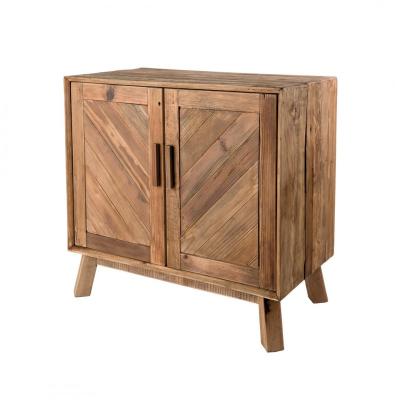 China Solid Wood Furniture Old Industrial Recycled Wooden Dining Room Side Cabinet Sideboard for sale