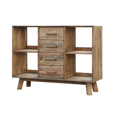 China Solid Wood Wooden Sideboard Set European Furniture Cabinets Kitchen Wooden Sideboard Rack for sale