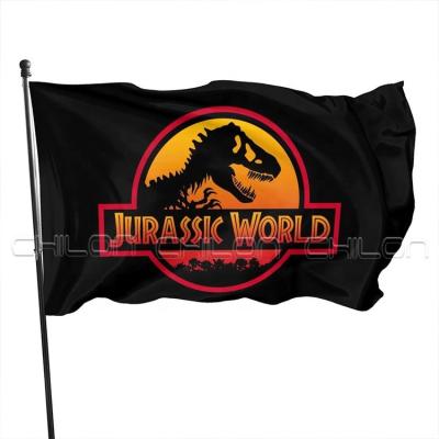 China Wholesale Sublimation Outdoor Gift Polyester Advertising Double Sides Printed Flags for sale