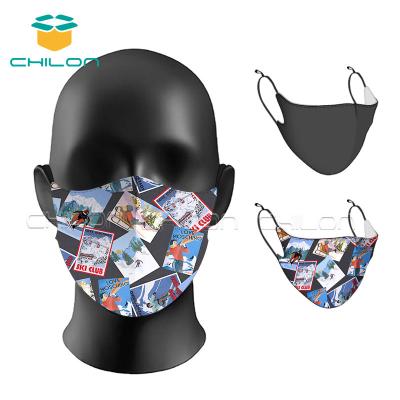 China Breathable Halloween Wholesale Mask Cloth Christmas Party Mask for sale