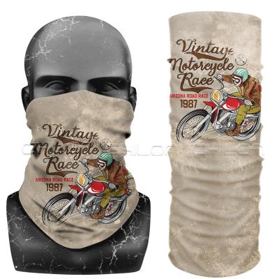 China Multifunctional Tube Customized Face Neck Cuff Tube Cooling Bandanas for sale