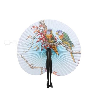 China Handheld Japan Round Fan To Wedding Birthday Party Gifts for sale