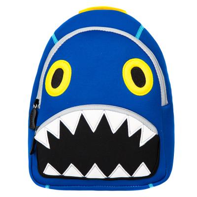 China Anti-theft Cartoon Neoprene Animal Backpack Kids Bag Medium And Small Backpack for sale