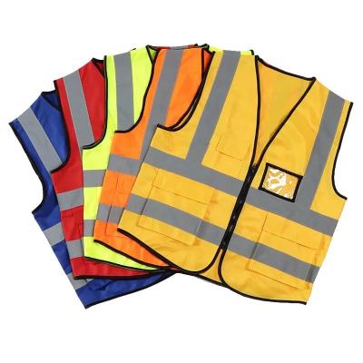 China Wholesale Water Proof Customize Logo Vest Safety Reflective Vest for sale