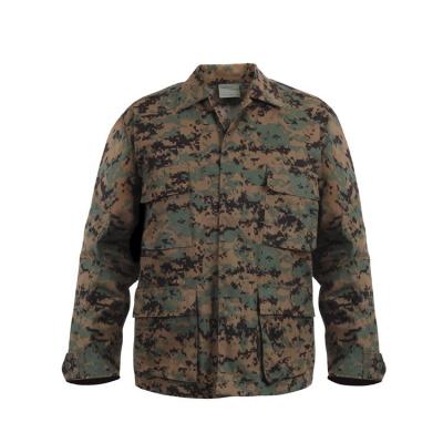 China Digital Camouflage Multi Color Anti-Static Jungle Uniform Good Quality Military Jacket for sale