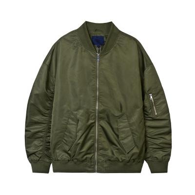 China OEM Breathable Custom Coat MA1 Flight Pilot Bomber Jacket For Thick Quilting Men for sale