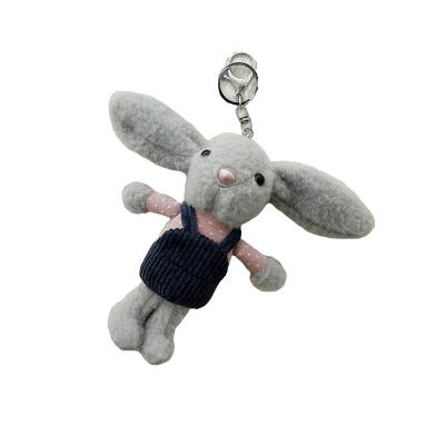 China New Best Selling Big-eared Cute Plush Holiday Scented Rabbit Plush Toy Bunny Doll Bag Main Chain Ornaments for sale