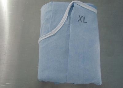 China Unisex XL SMS SPP Disposable Protective Gown Anti Static for sale